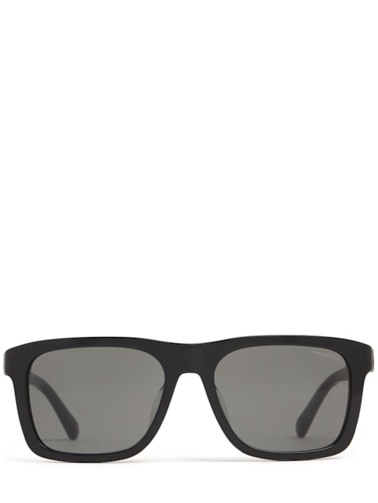 Moncler: Colada squared acetate sunglasses - men_0 | Luisa Via Roma