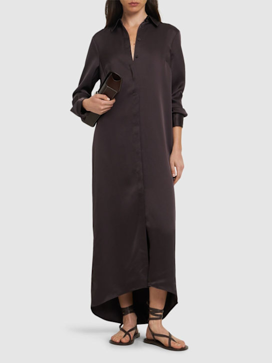A.EMERY: Philippa shirt dress - Brown - women_1 | Luisa Via Roma