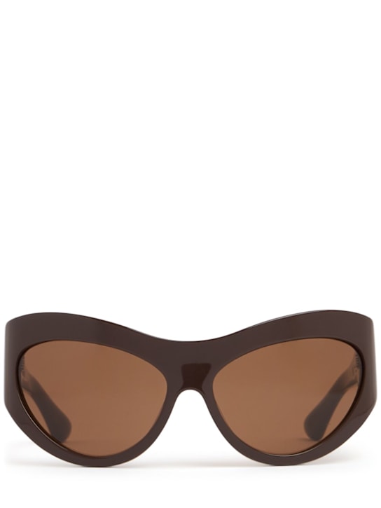 Port Tanger: Darya cat eye sunglasses - Tobacco - men_0 | Luisa Via Roma