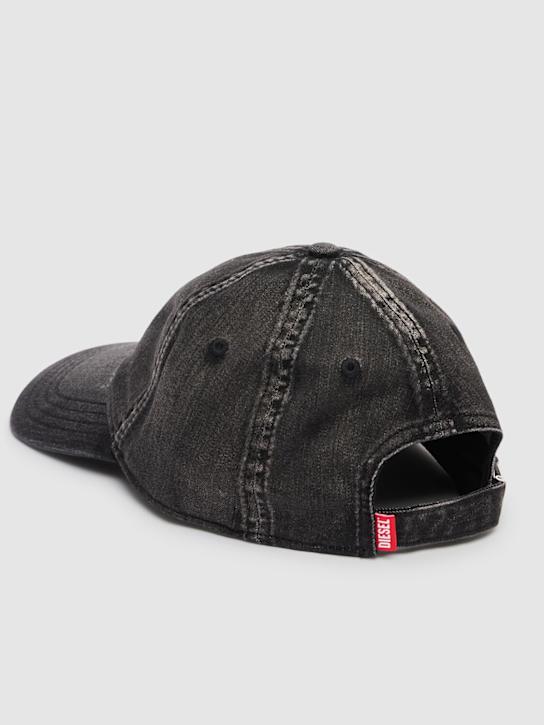 Diesel: C-Gable cap - Black/Grey - men_3 | Luisa Via Roma