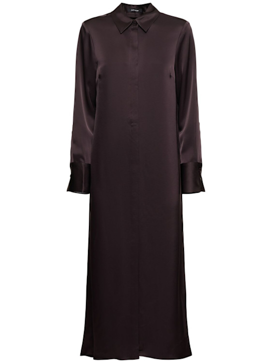 A.EMERY: Philippa shirt dress - Brown - women_0 | Luisa Via Roma
