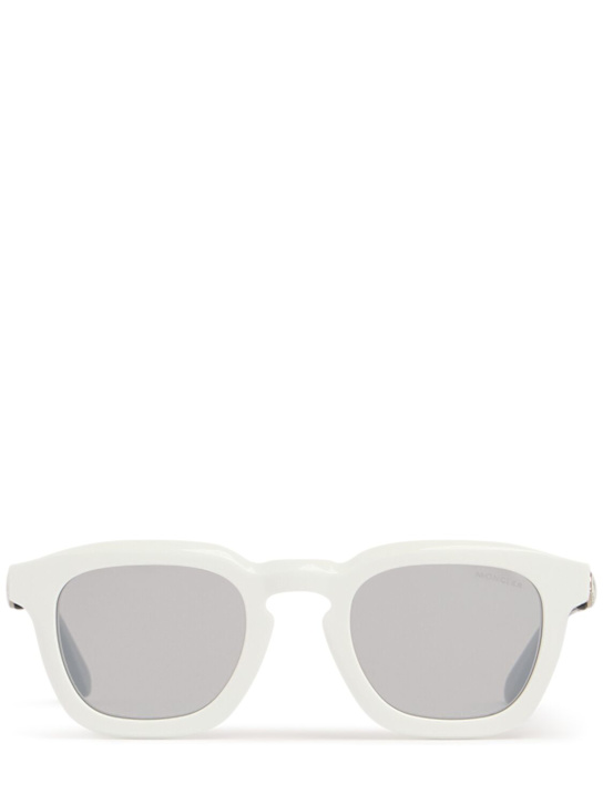Moncler: Gradd squared acetate sunglasses - men_0 | Luisa Via Roma