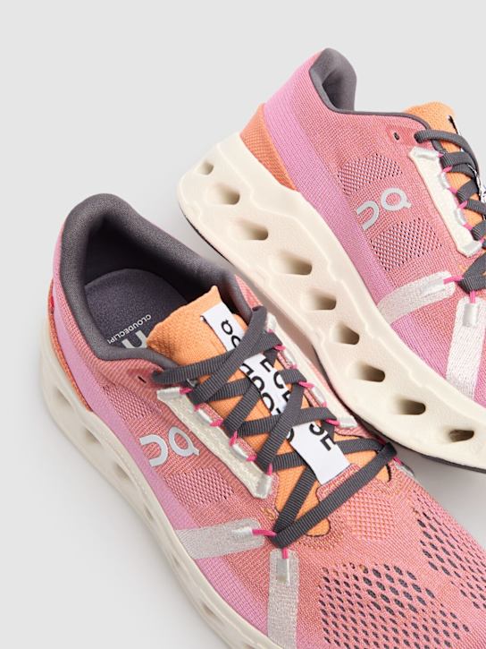 On: Cloudeclipse sneakers - Tangerine/Ivory - women_3 | Luisa Via Roma