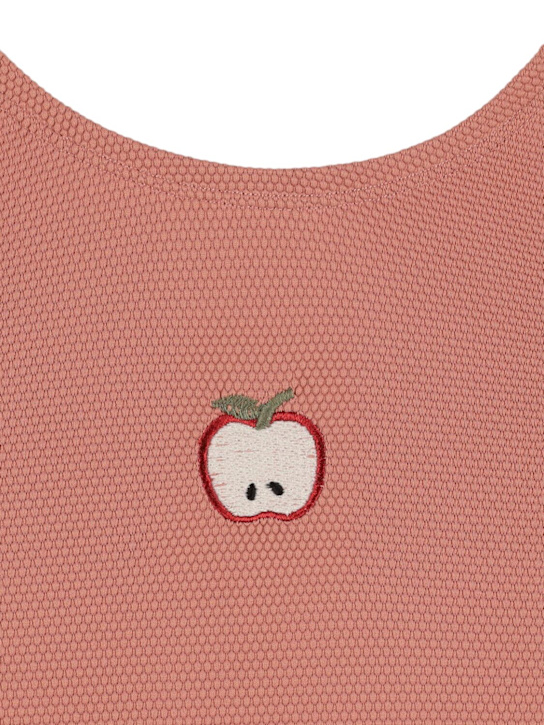 Donsje: Recycelter Badeanzug mit Druck - Rosa - kids-girls_1 | Luisa Via Roma