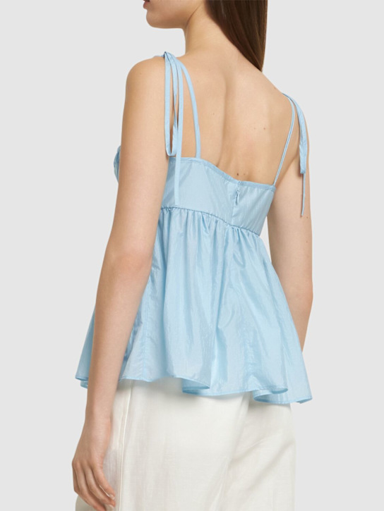 Top alora in taffetà leggero - Cecilie Bahnsen - Donna  | Luisaviaroma