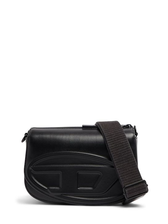 Diesel: 1DR leather camera bag - men_0 | Luisa Via Roma