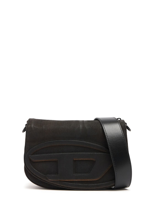 Diesel: 1DR leather camera bag - men_0 | Luisa Via Roma