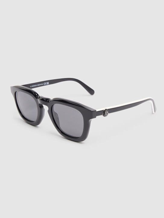 Moncler: Gradd squared acetate sunglasses - men_1 | Luisa Via Roma