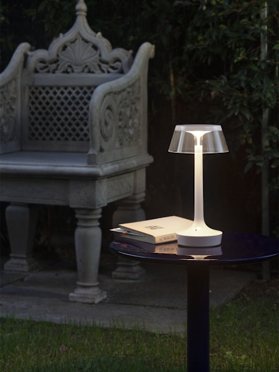 Flos: Lampada da tavolo portatile BON JOUR UNPLUGGED - Bianco - ecraft_3 | Luisa Via Roma