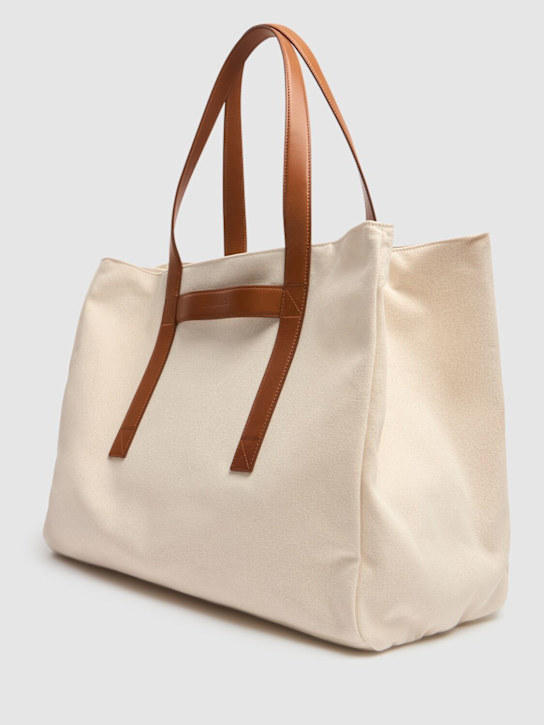 Dsquared2: Summer Lovers shopping bag - Natural - men_3 | Luisa Via Roma