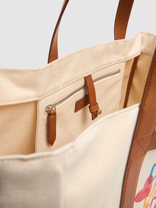 Dsquared2: Summer Lovers shopping bag - Natural - men_4 | Luisa Via Roma