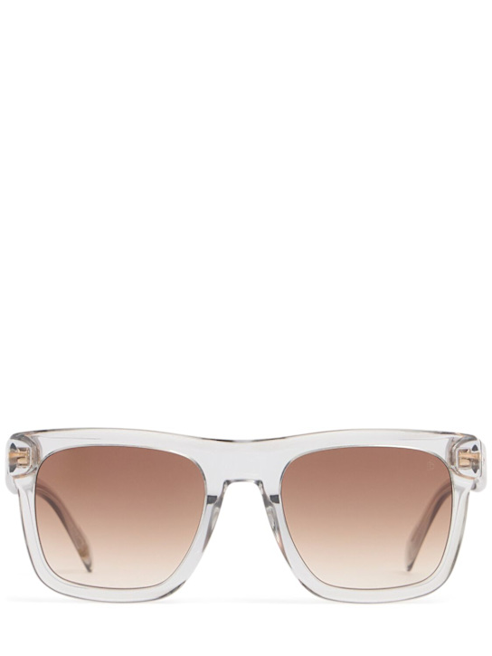 DB Eyewear by David Beckham: DB squared acetate sunglasses - Grey - men_0 | Luisa Via Roma