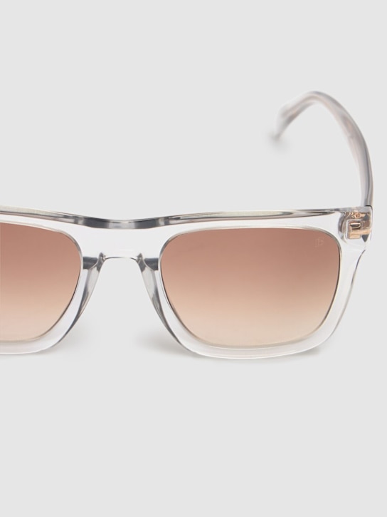 DB Eyewear by David Beckham: DB squared acetate sunglasses - Grey - men_1 | Luisa Via Roma