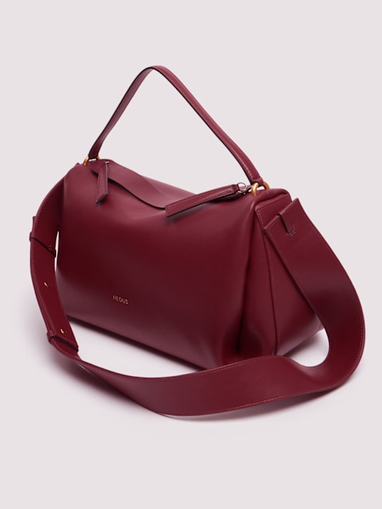 Neous: Scorpius レザーショルダーバッグ - バーガンディー - women_3 | Luisa Via Roma