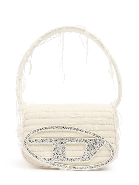 Diesel: 1DR denim shoulder bag - women_0 | Luisa Via Roma