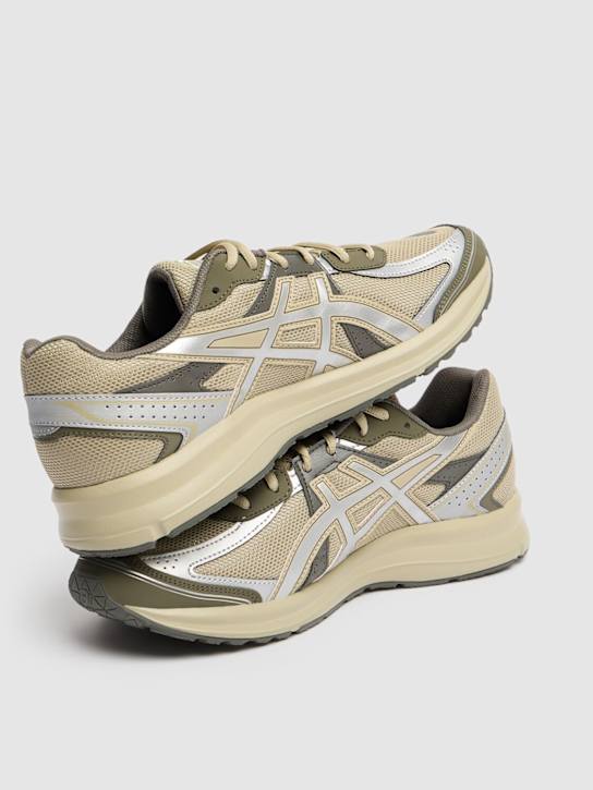 Asics: Jog 100 S sneakers - Khaki/Silver - men_3 | Luisa Via Roma