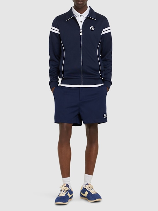 Sergio Tacchini: Giacca sportiva Armando - Maritime Blue - men_1 | Luisa Via Roma
