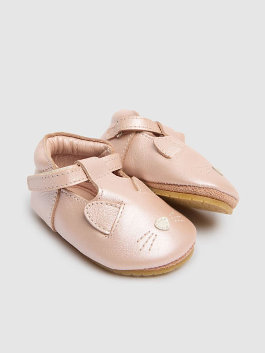 Donsje: Babbucce Cat in pelle - Rosa - kids-girls_1 | Luisa Via Roma