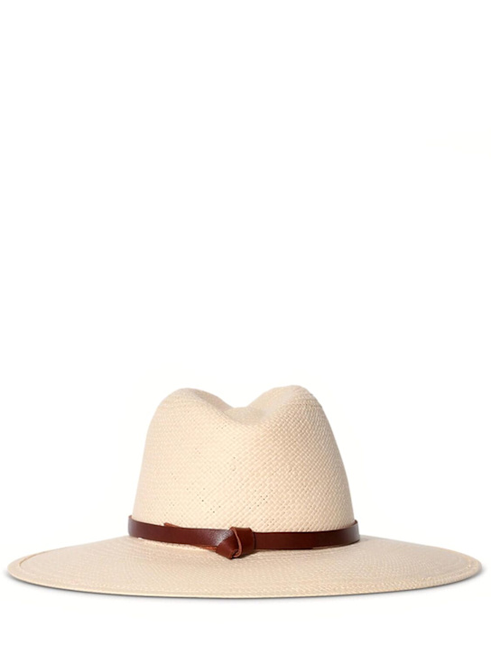 Janessa Leone: Judith packable fedora hat - women_1 | Luisa Via Roma