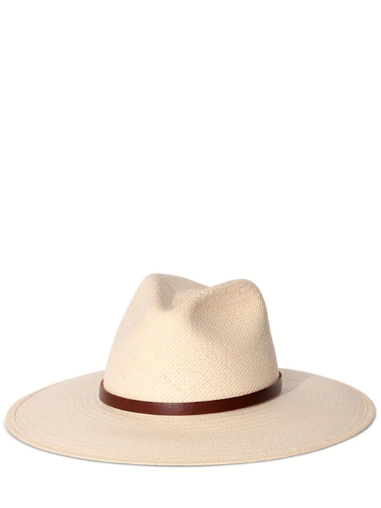 Janessa Leone: Judith packable fedora hat - women_0 | Luisa Via Roma