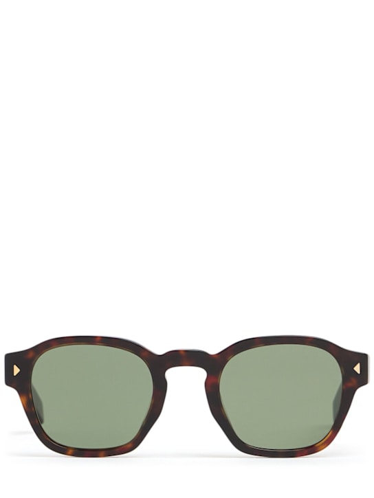 Prada: Square acetate sunglasses - men_0 | Luisa Via Roma