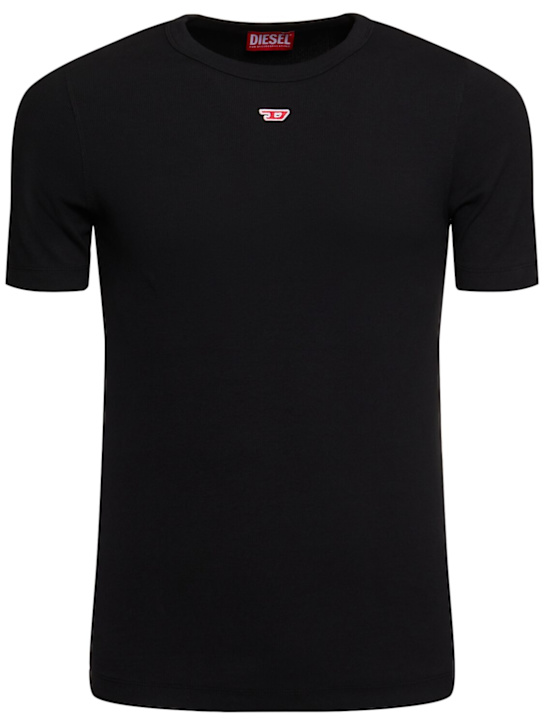 Diesel: D-Ribber-N cotton t-shirt - men_0 | Luisa Via Roma