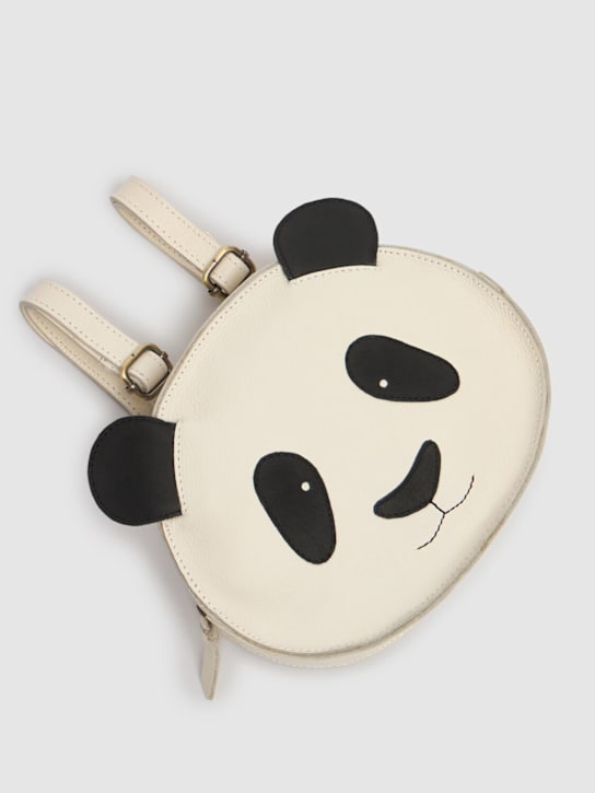 Donsje: Zaino Panda in pelle - Bianco - kids-girls_1 | Luisa Via Roma