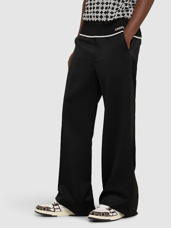 Amiri: Quad Skel low top sneakers - Black - men_1 | Luisa Via Roma
