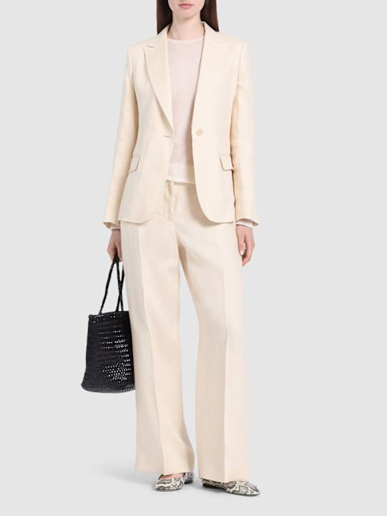 Weekend Max Mara: Nalut リネンキャンバスブレザー - women_1 | Luisa Via Roma