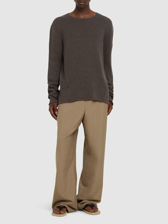 The Row: Top aus Viskosemischung „Kalen“ - Dunkelgrau - men_1 | Luisa Via Roma