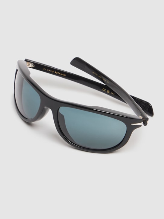 DB Eyewear by David Beckham: DB アセテートサングラス - ブラック - men_1 | Luisa Via Roma