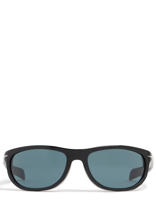 DB Eyewear by David Beckham: DB アセテートサングラス - ブラック - men_0 | Luisa Via Roma