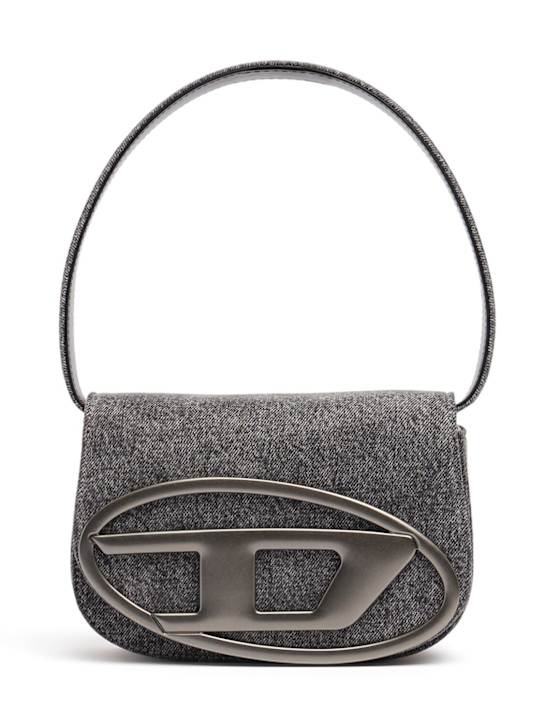 Diesel: 1DR cotton shoulder bag - women_0 | Luisa Via Roma