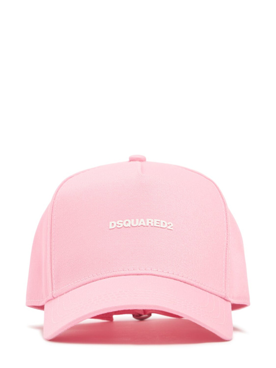 Dsquared2: Dsquared2 Mini Logo baseball cap - Pink - women_0 | Luisa Via Roma