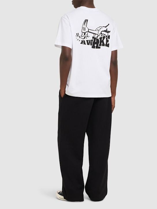 Awake NY: Hammer s/s t-shirt - White - men_1 | Luisa Via Roma