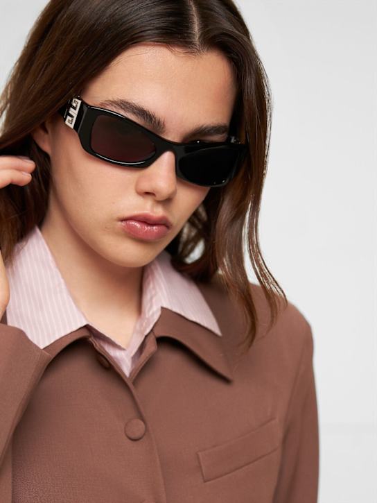 Givenchy: 4G squared sunglasses - Black - men_1 | Luisa Via Roma