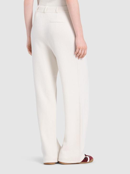 Guest In Residence: Tailored cashmere pants - White - women_2 | Luisa Via Roma