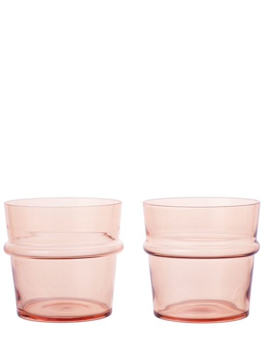 Ferm Living: Set de 2 vasos Boya - Rosa - ecraft_0 | Luisa Via Roma