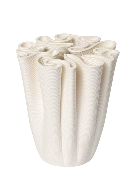 Ferm Living: Medium Dedali vase - White - ecraft_0 | Luisa Via Roma