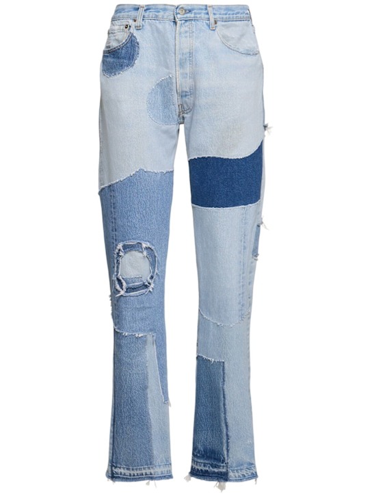 Gallery Dept.: Jake patchwork effect denim jeans - men_0 | Luisa Via Roma