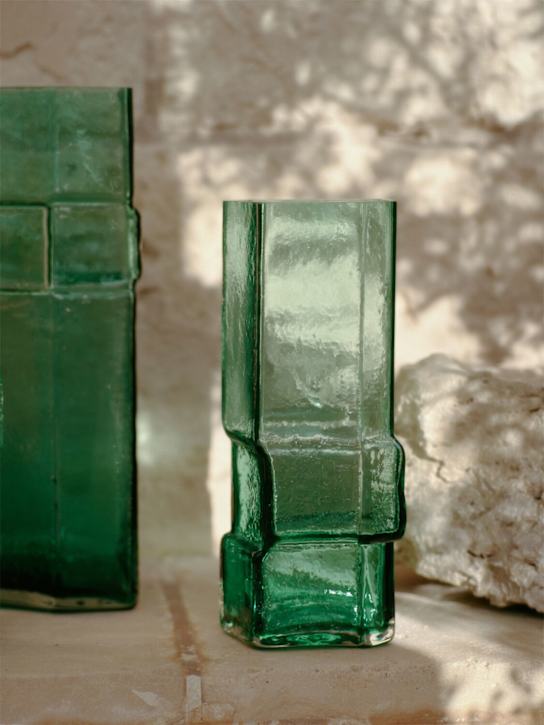 Ferm Living: Medium Muro vase - Green - ecraft_1 | Luisa Via Roma