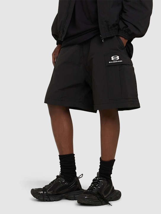 Balenciaga: 3XL运动鞋 - 黑色 - men_1 | Luisa Via Roma