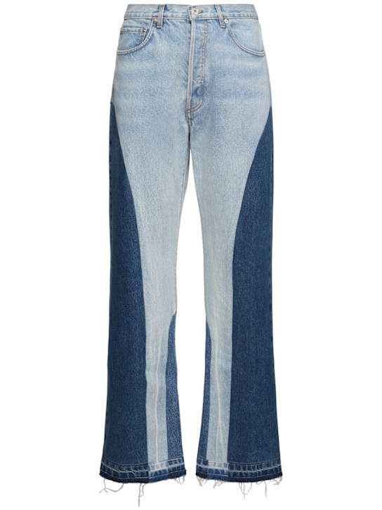 Gallery Dept.: Trent color block denim jeans - men_0 | Luisa Via Roma