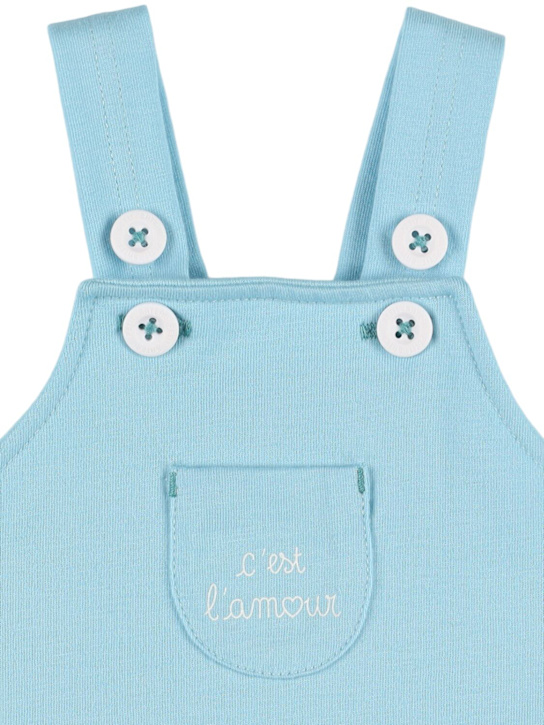 Petit Bateau: Cotton jersey bodysuit & overalls - kids-boys_1 | Luisa Via Roma