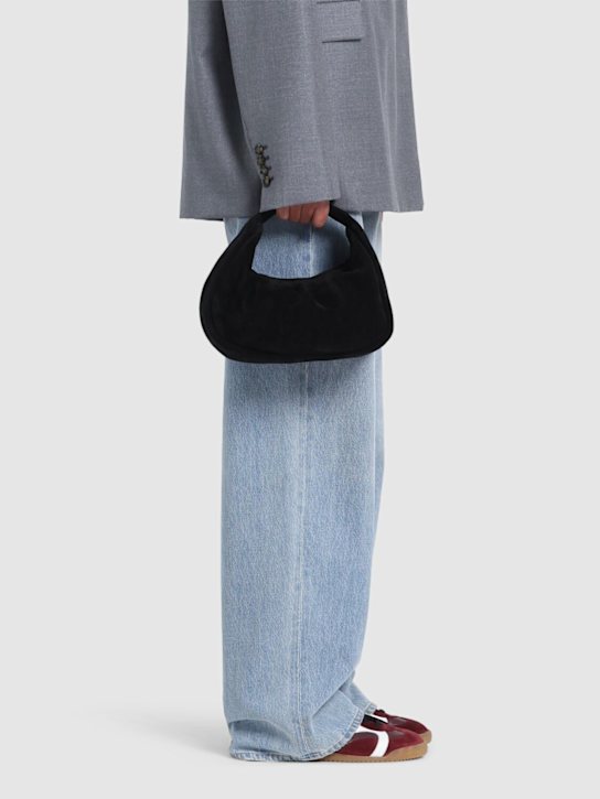 St. Agni: Bon Bon suede top handle bag - women_1 | Luisa Via Roma