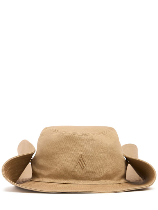 The Attico: Canvas bucket hat - women_0 | Luisa Via Roma
