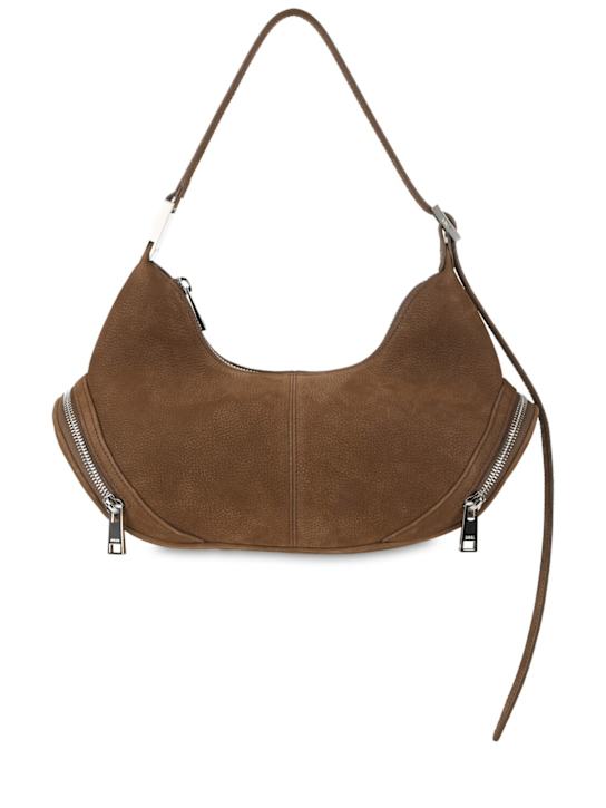 Osoi: Cargo Hobo suede shoulder bag - women_0 | Luisa Via Roma