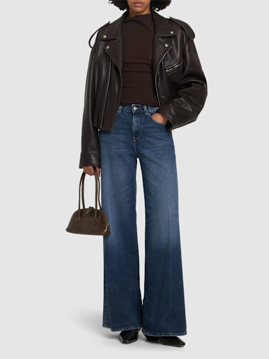 Diesel: 1978 D-Akemi high rise wide jeans - women_1 | Luisa Via Roma