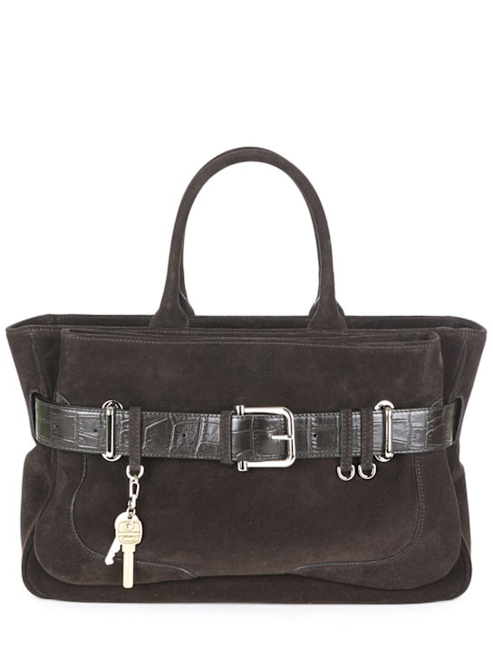 Osoi: Brocle suede tote bag - women_0 | Luisa Via Roma