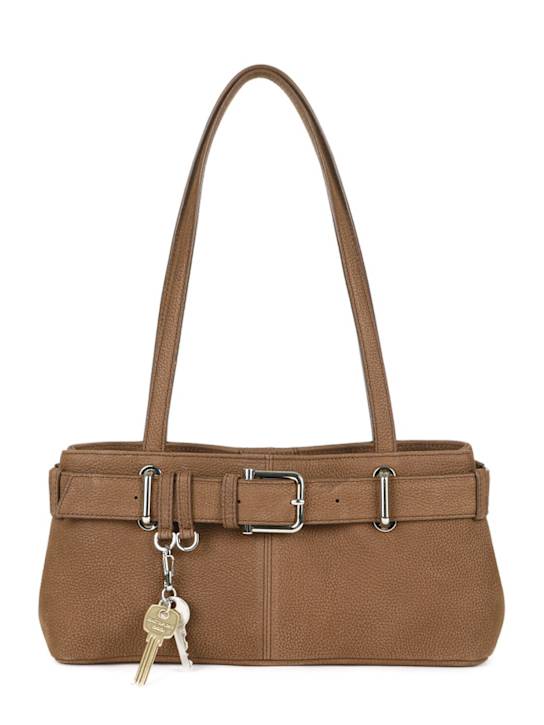 Osoi: Mini Brocle suede shoulder bag - women_0 | Luisa Via Roma